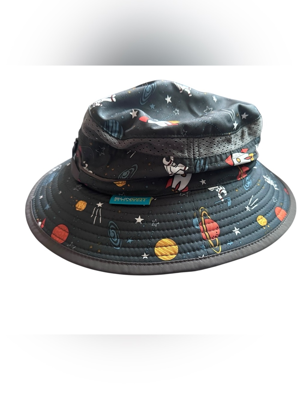 Sunday Afternoons Fun Bucket Hat Space Size Small 1-3 Years